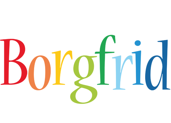 Borgfrid birthday logo