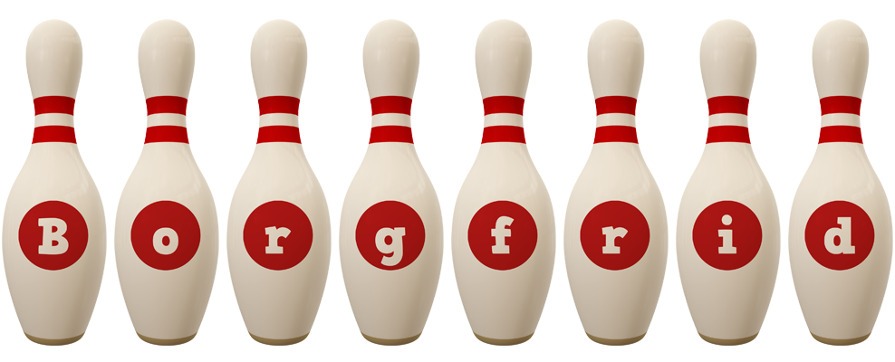 Borgfrid bowling-pin logo