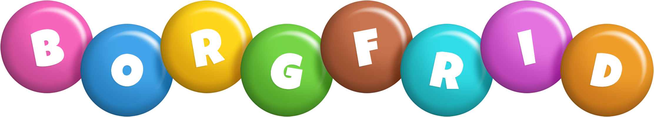 Borgfrid candy logo
