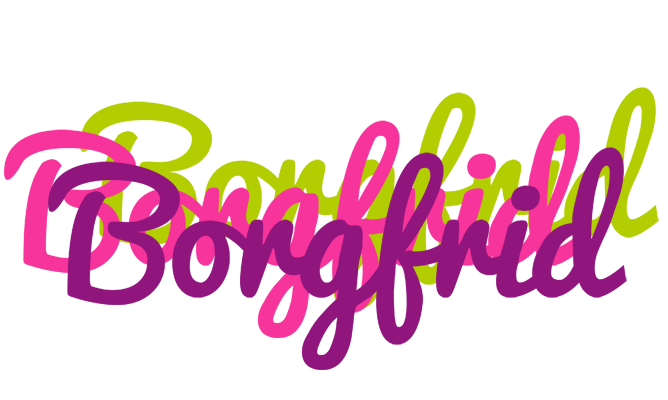 Borgfrid flowers logo