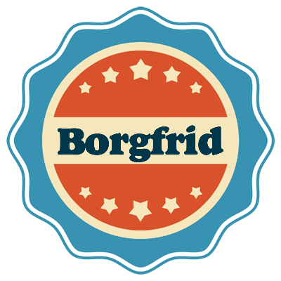 Borgfrid labels logo