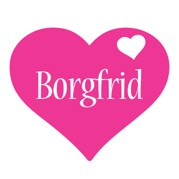 Borgfrid love-heart logo