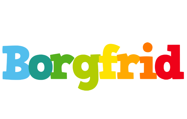 Borgfrid rainbows logo