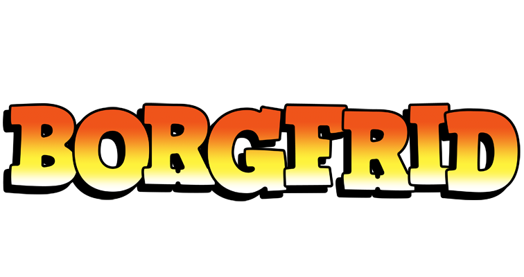 Borgfrid sunset logo