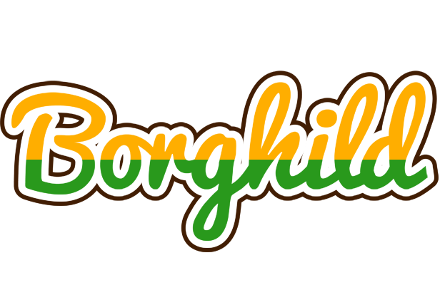 Borghild banana logo