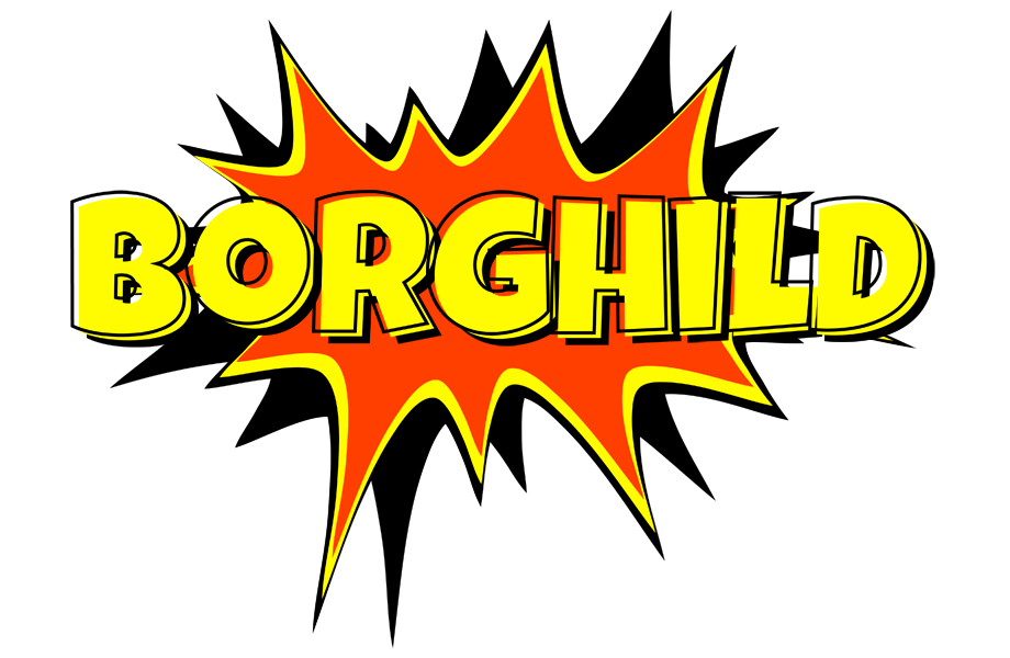 Borghild bazinga logo