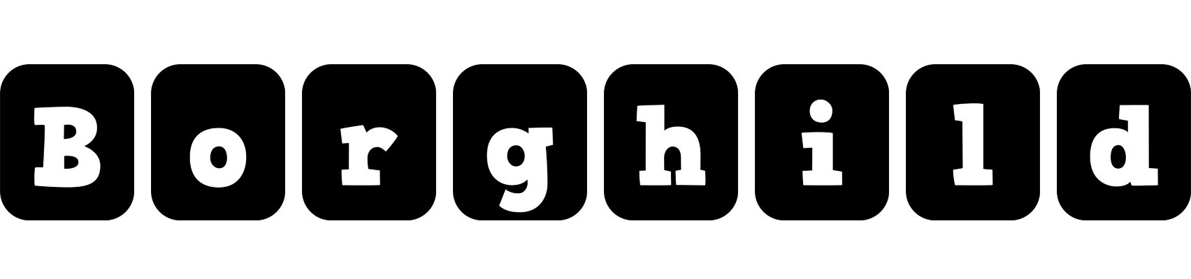 Borghild box logo