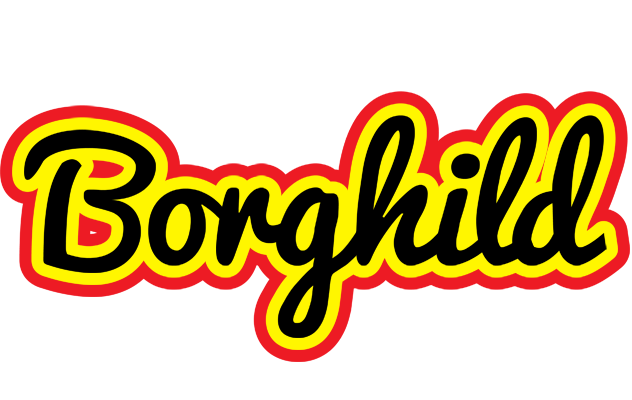 Borghild flaming logo