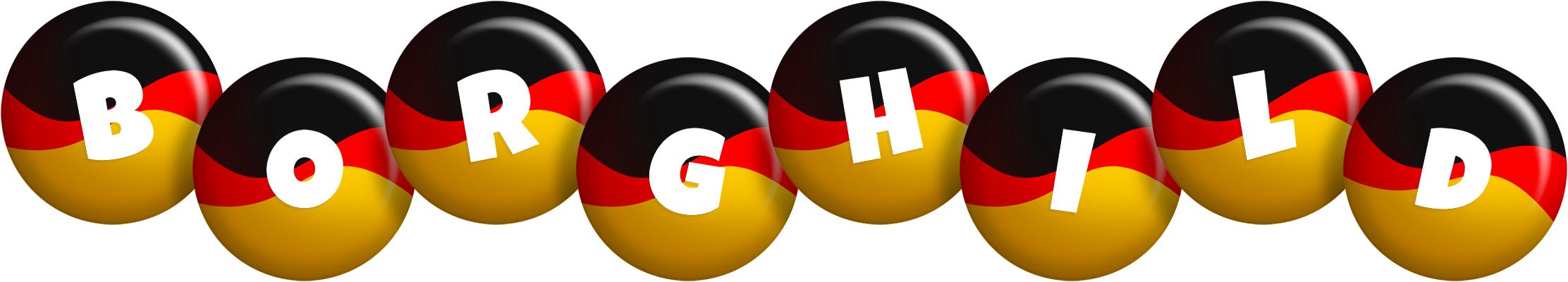 Borghild german logo