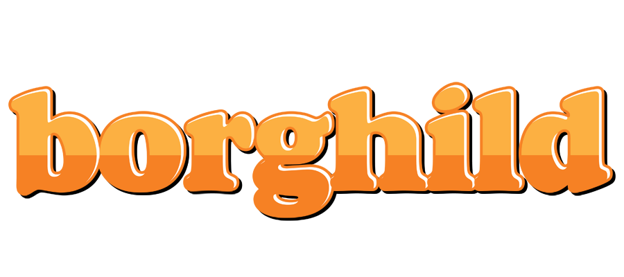 Borghild orange logo