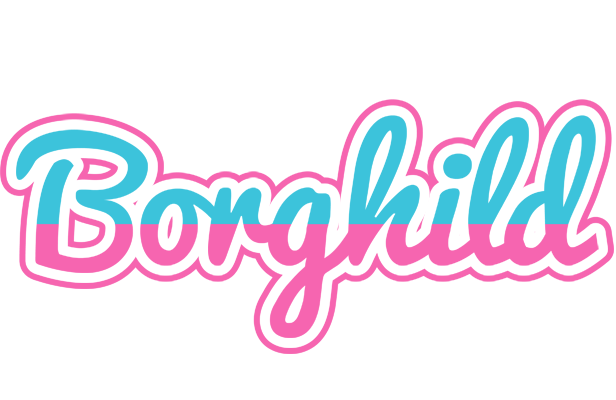 Borghild woman logo