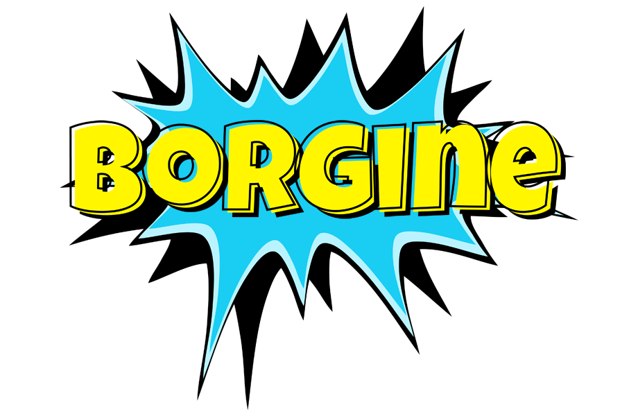 Borgine amazing logo