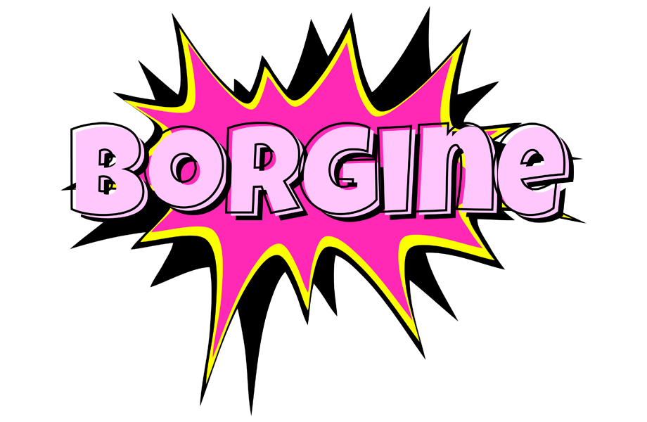 Borgine badabing logo