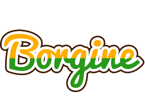 Borgine banana logo