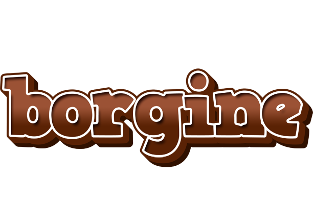 Borgine brownie logo