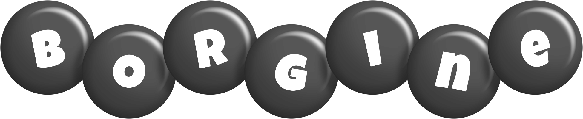 Borgine candy-black logo