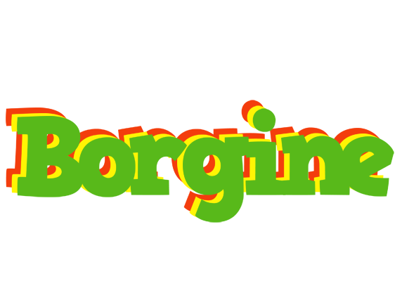 Borgine crocodile logo