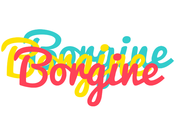 Borgine disco logo