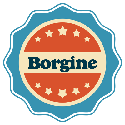 Borgine labels logo