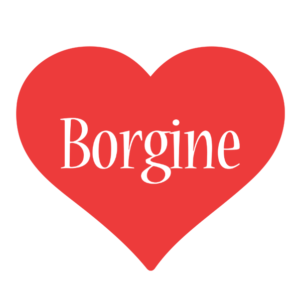 Borgine love logo