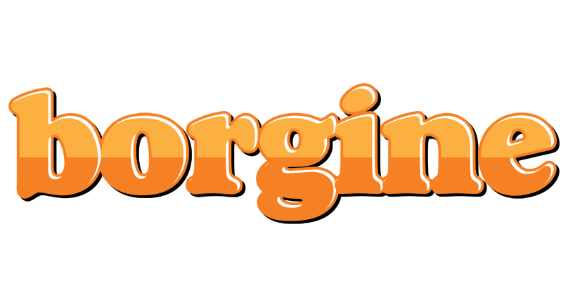 Borgine orange logo
