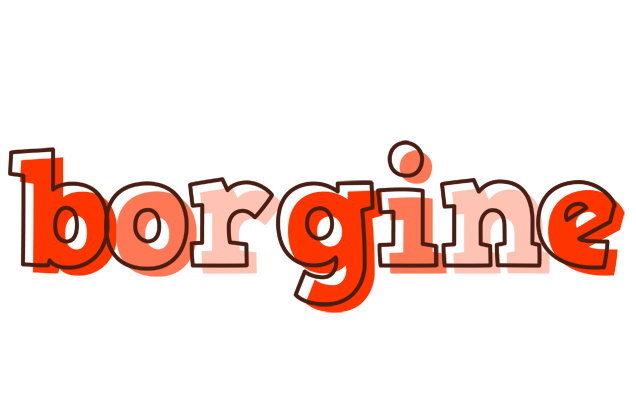 Borgine paint logo