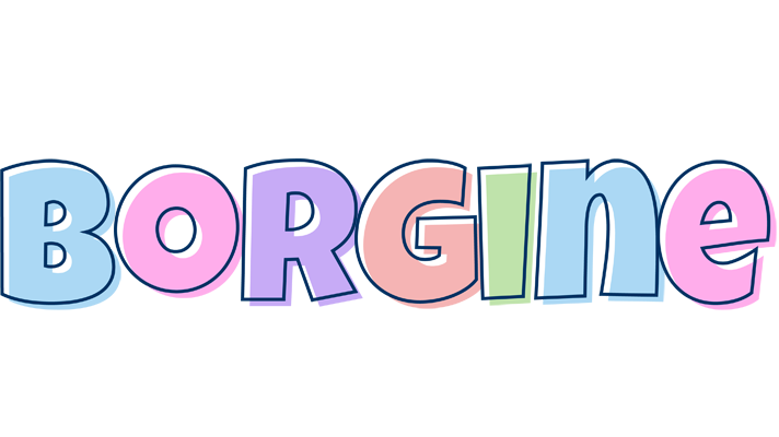 Borgine pastel logo