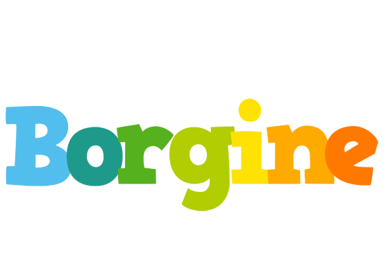 Borgine rainbows logo