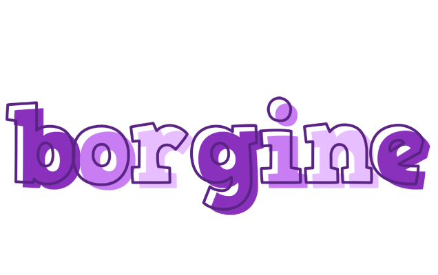 Borgine sensual logo