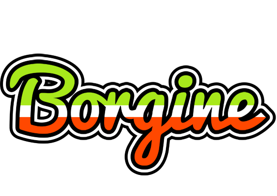 Borgine superfun logo