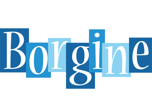 Borgine winter logo