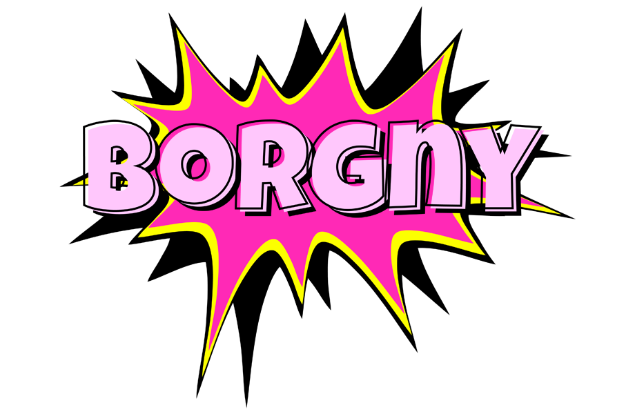Borgny badabing logo