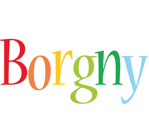 Borgny birthday logo