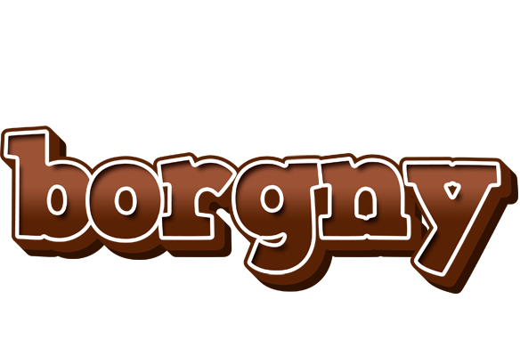 Borgny brownie logo