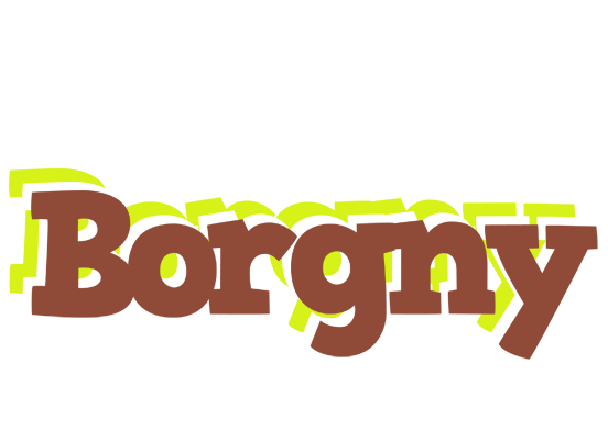 Borgny caffeebar logo