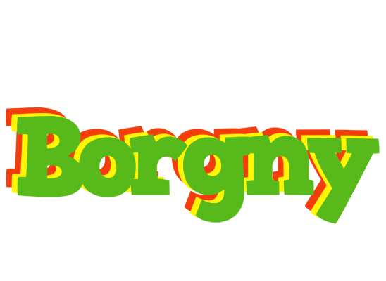 Borgny crocodile logo