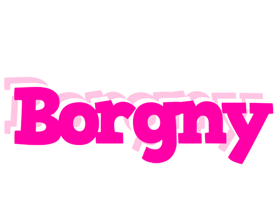 Borgny dancing logo