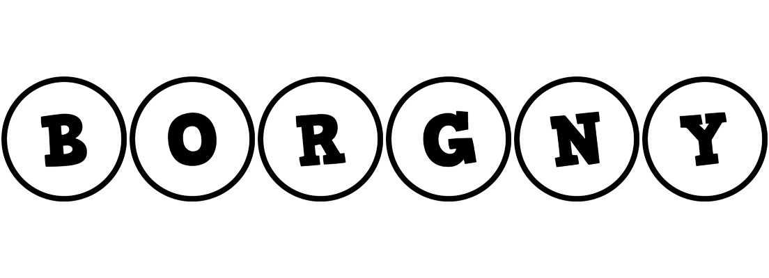 Borgny handy logo