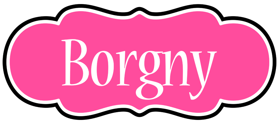 Borgny invitation logo