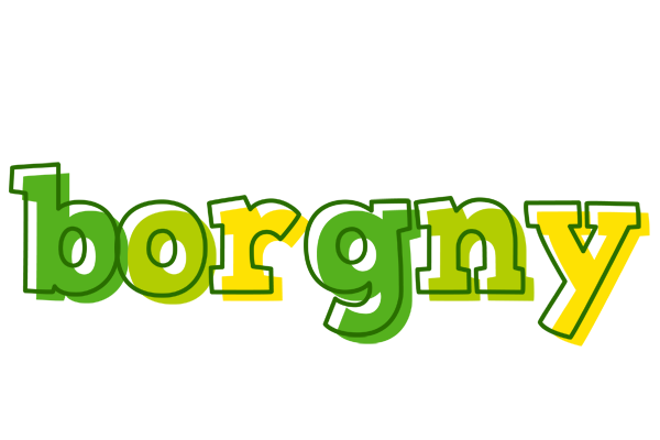Borgny juice logo