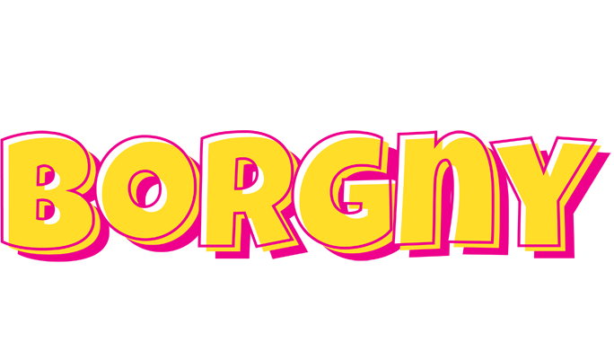 Borgny kaboom logo