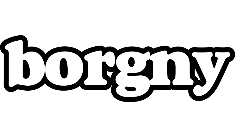 Borgny panda logo