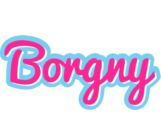 Borgny popstar logo