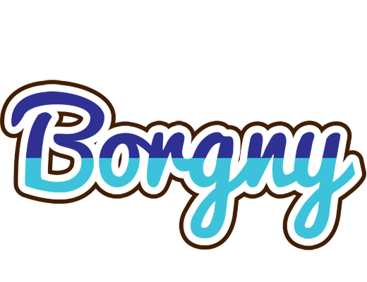 Borgny raining logo