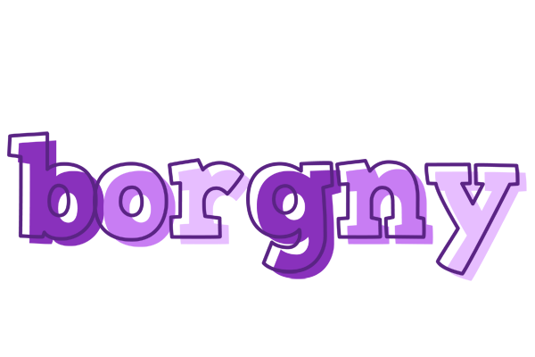 Borgny sensual logo