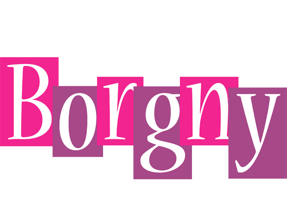 Borgny whine logo