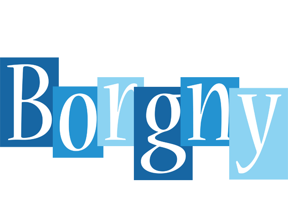 Borgny winter logo