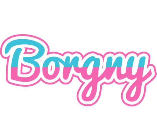 Borgny woman logo