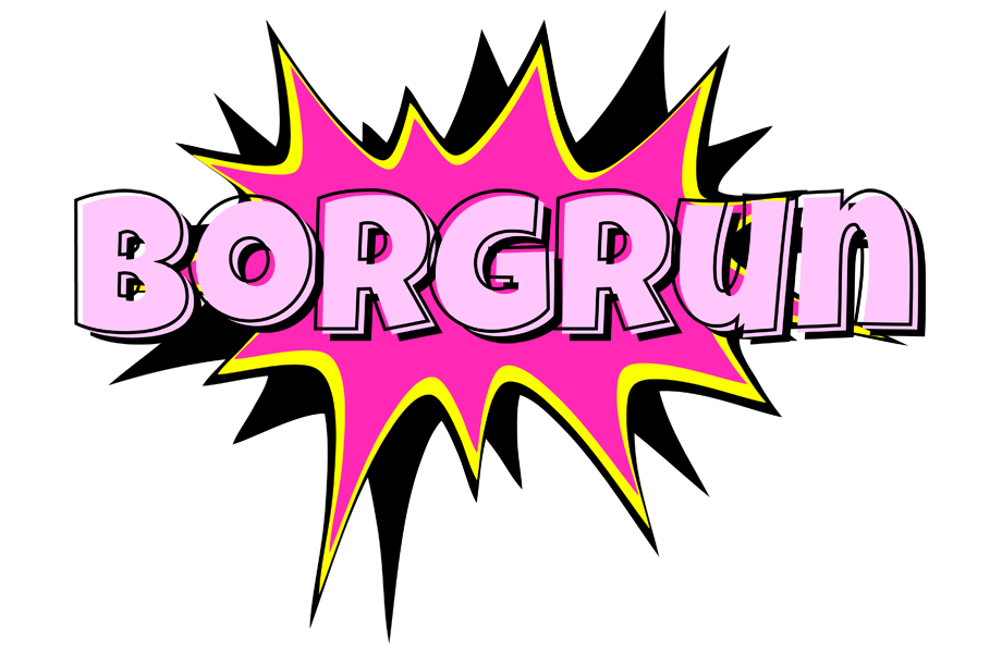 Borgrun badabing logo