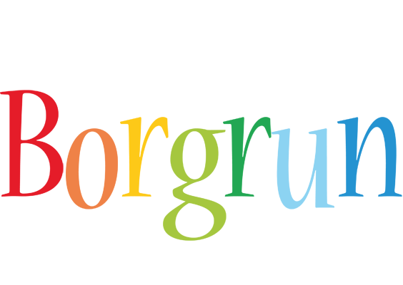 Borgrun birthday logo